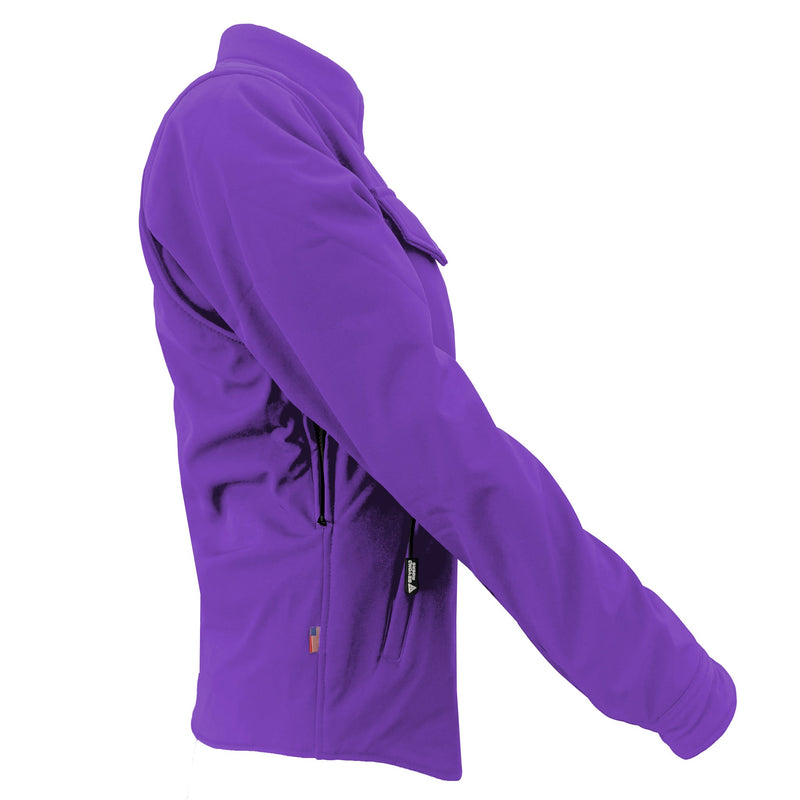 Load image into Gallery viewer, Protective SoftShell Winter Jacket for Women – Purple Matte
