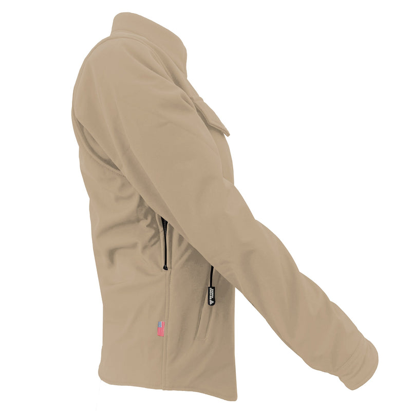 Load image into Gallery viewer, Protective SoftShell Winter Jacket for Women – Khaki Matte
