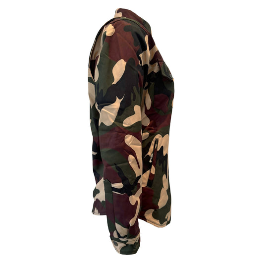 Protective SoftShell Winter Jacket for Women Camouflage Knight Hawk