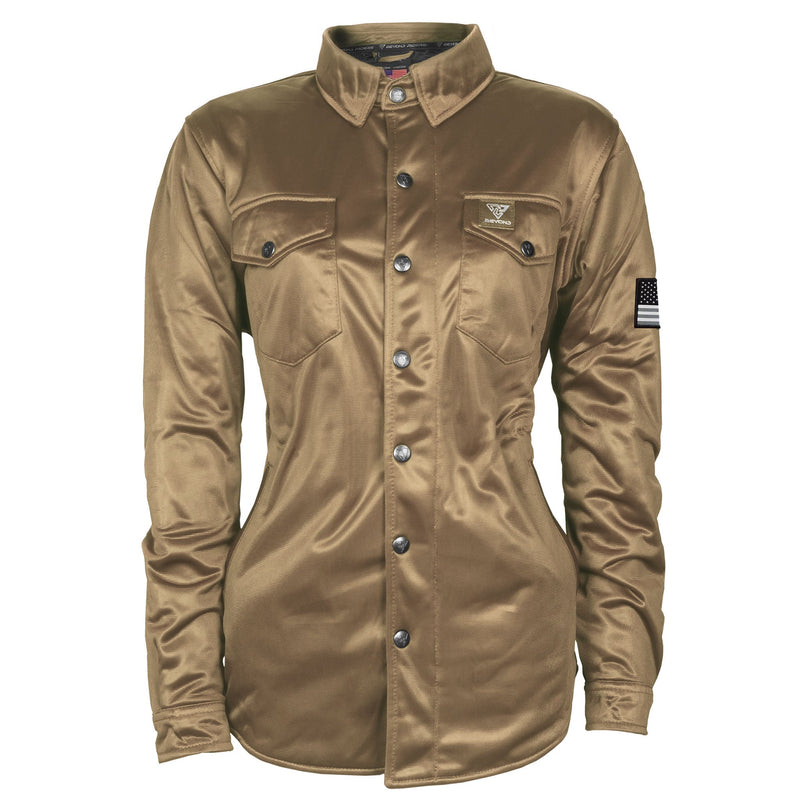 Load image into Gallery viewer, Ultra Protective Shirt for Women - Camel Solid
