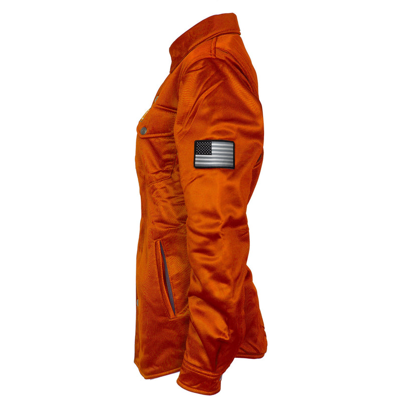 Load image into Gallery viewer, Ultra Protective Shirt for Women - Orange Solid
