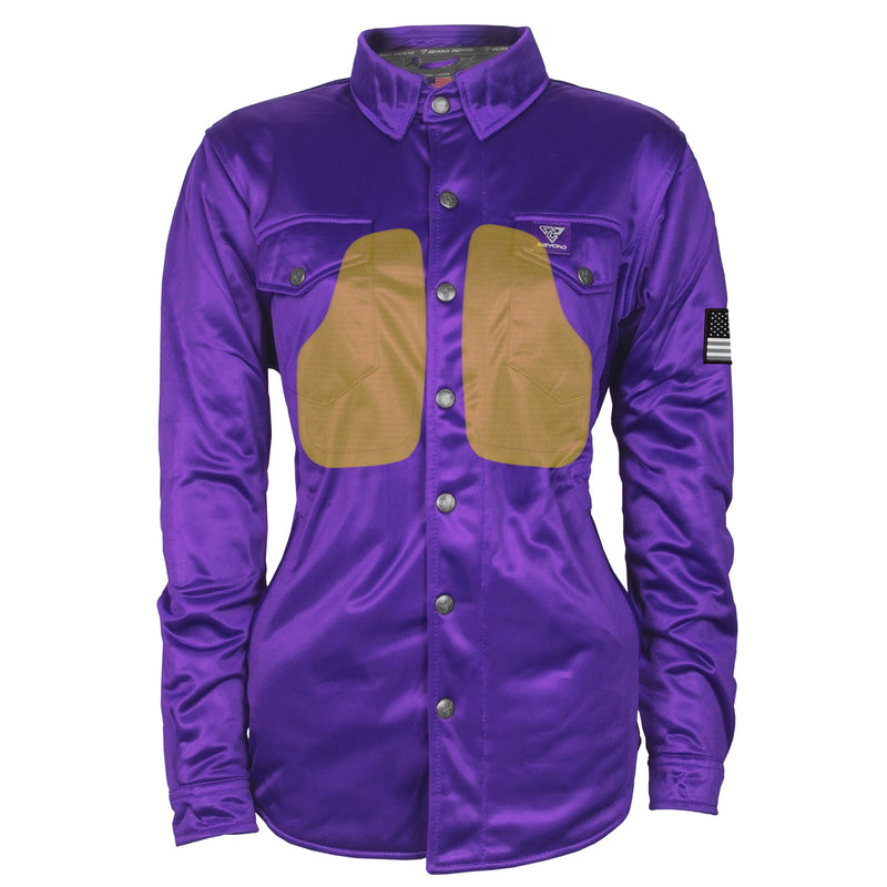 Load image into Gallery viewer, Ultra Protective Shirt for Women - Purple Solid
