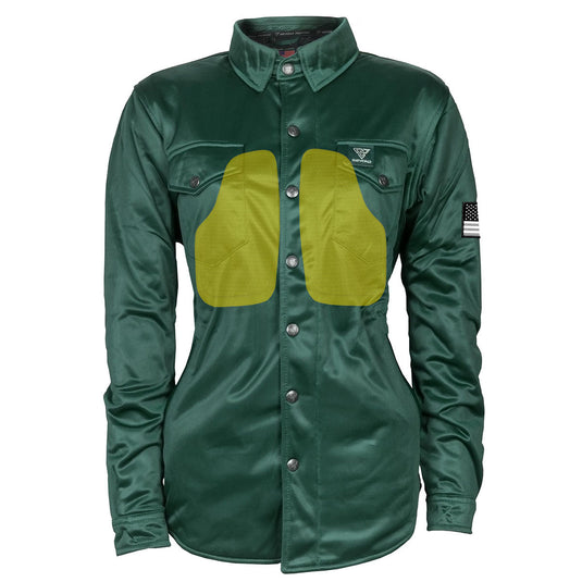 Ultra Protective Shirt for Women - Dark Green Solid