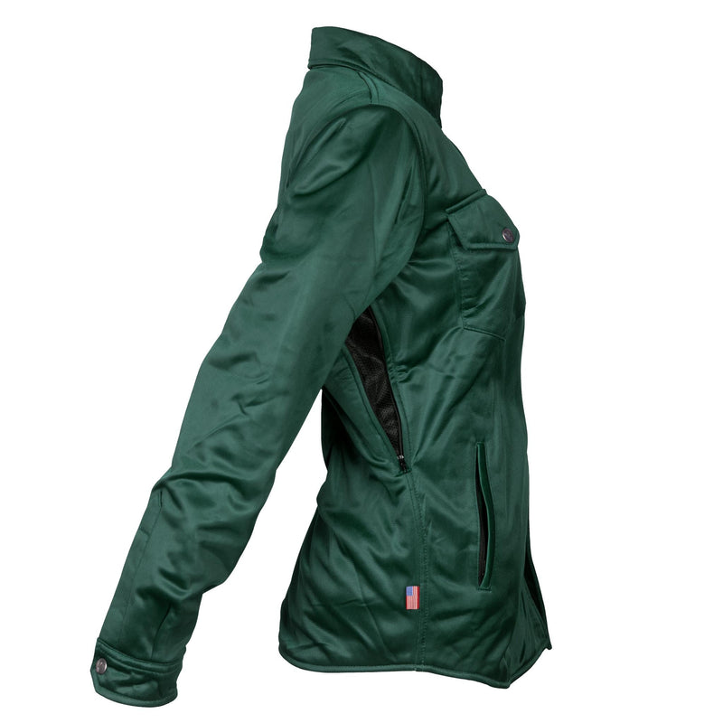 Load image into Gallery viewer, Ultra Protective Shirt for Women - Dark Green Solid
