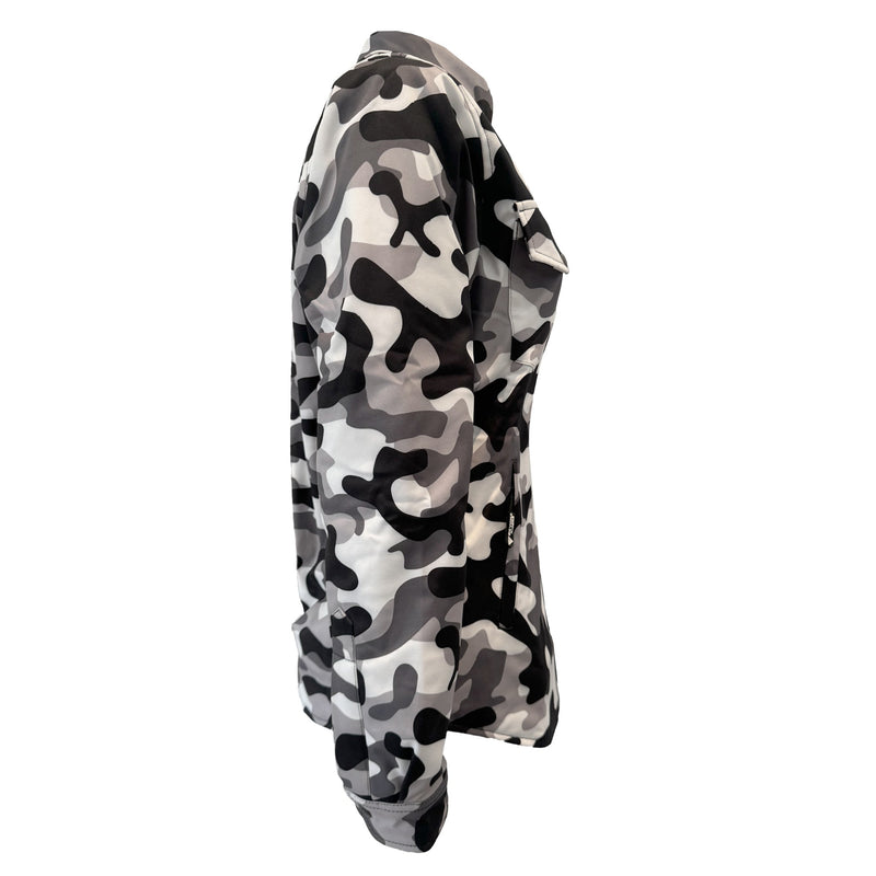 Load image into Gallery viewer, Protective SoftShell Winter Jacket for Women Camouflage SnowFox
