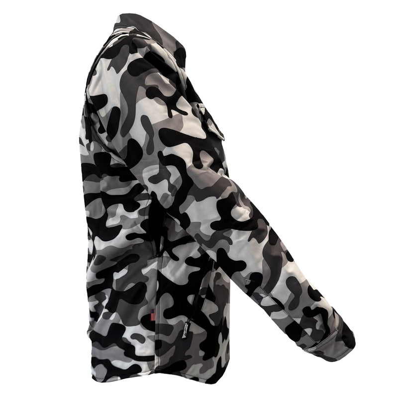 Load image into Gallery viewer, Protective SoftShell Winter Jacket for Women Camouflage SnowFox

