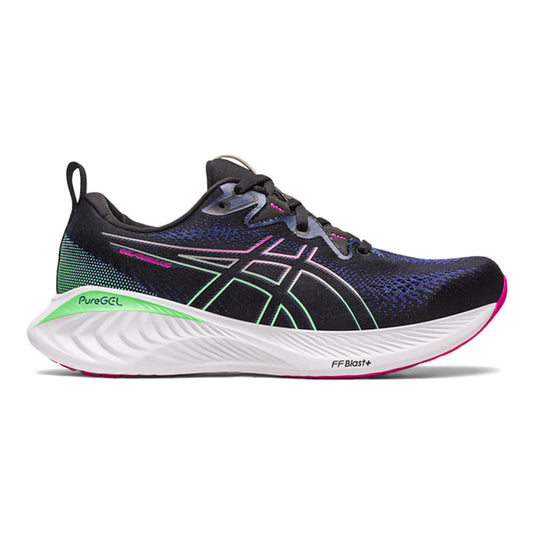 Women's Asics Gel-Cumulus 25, Black/Pink Rave, 6 B Medium - Skoutley Outdoors LLC
