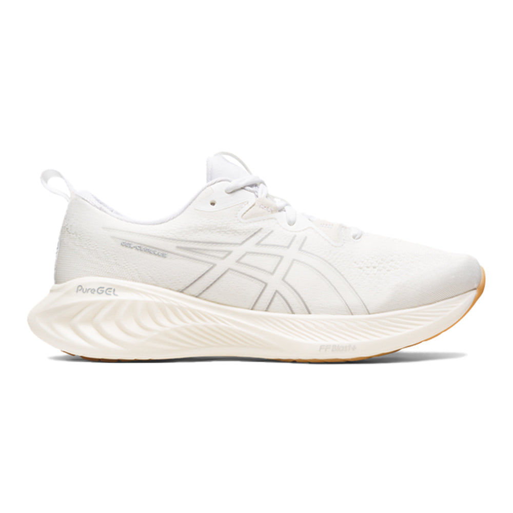 Women's Asics Gel-Cumulus 25, White/White, 12 B Medium - Skoutley Outdoors LLC