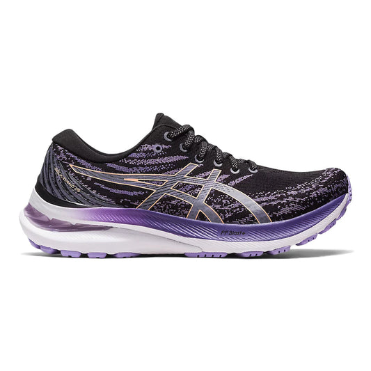 Women's Asics GEL-Kayano 29, Black/Summer Dune, 7.5 B Medium - Skoutley Outdoors LLC