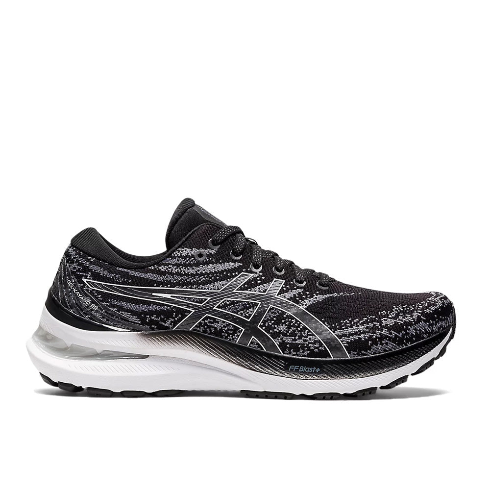 Women's Asics GEL-Kayano 29, Black/White, 5 B Medium - Skoutley Outdoors LLC