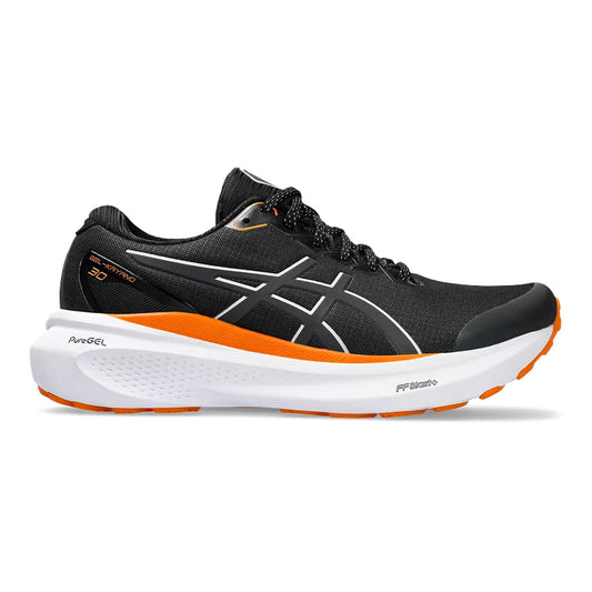 Women's Asics Gel-Kayano 30 Lite-Show, Black/Pure Silver, 8 B Medium - Skoutley Outdoors LLC