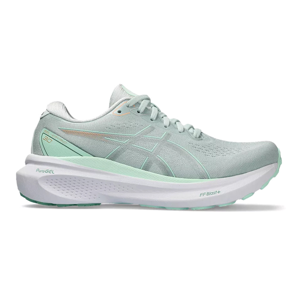 Women's Asics GEL-Kayano 30, Pale Mint/Mint Tint, 9 B Medium - Skoutley Outdoors LLC