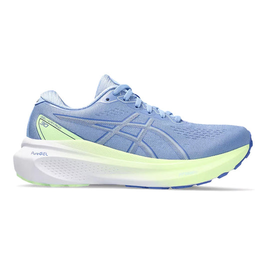 Women's Asics GEL-Kayano 30, Light Sapphire/Light Blue, 8 B Medium - Skoutley Outdoors LLC