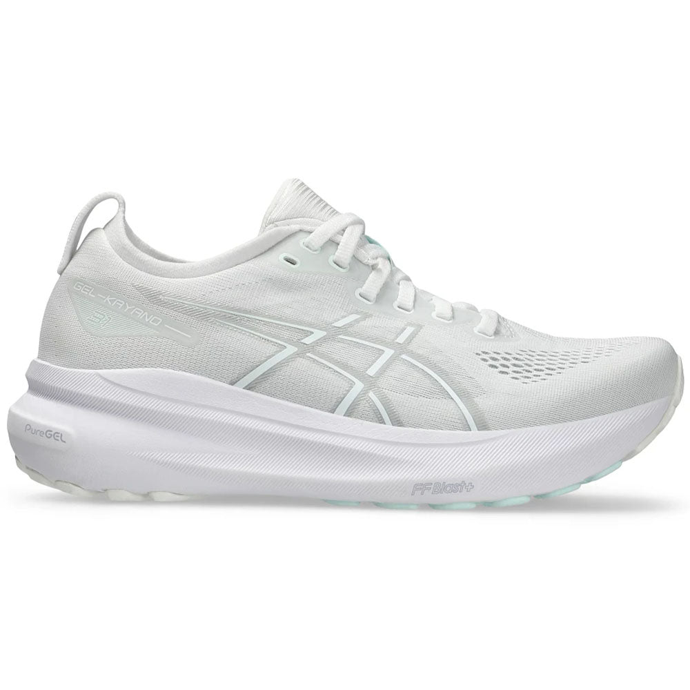 Women's Asics Gel-Kayano 31, White/White, 9.5 B Medium - Skoutley Outdoors LLC