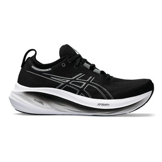 Women's Asics GEL-Nimbus 26, Black/Graphite Grey, 9.5 B Medium - Skoutley Outdoors LLC