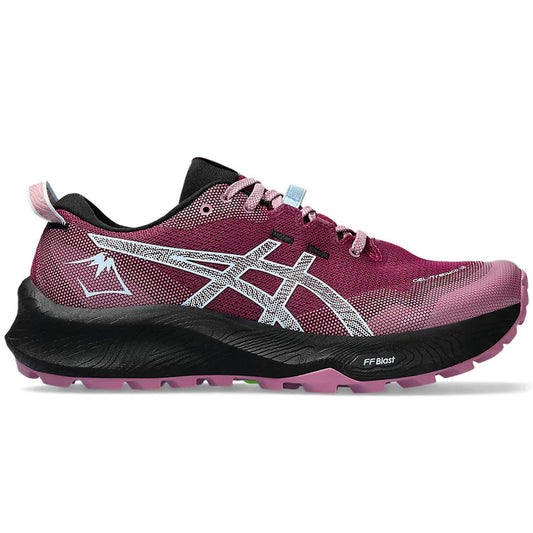 Women's Asics Gel-Trabuco 12, Blackberry/Light Blue, 9 B Medium - Skoutley Outdoors LLC