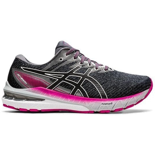 Women's Asics GT-2000 10, Sheet Rock/Pink Rave, 6 2A Narrow - Skoutley Outdoors LLC