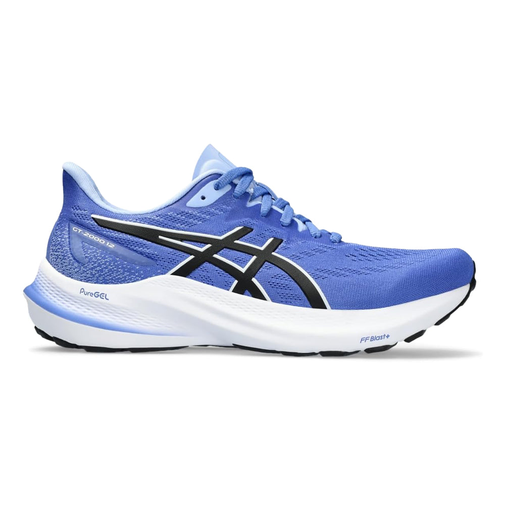 Women's Asics GT-2000 12, Sapphire/Black, 5 B Medium - Skoutley Outdoors LLC