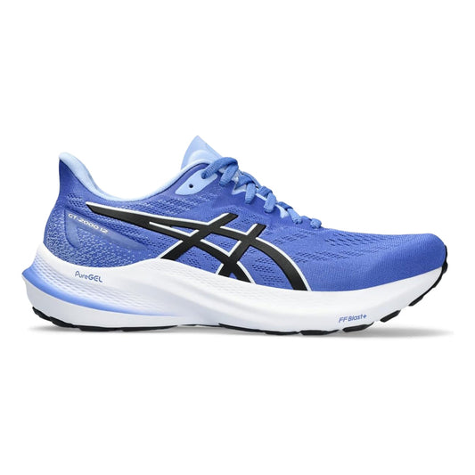 Women's Asics GT-2000 12, Sapphire/Black, 5 B Medium - Skoutley Outdoors LLC