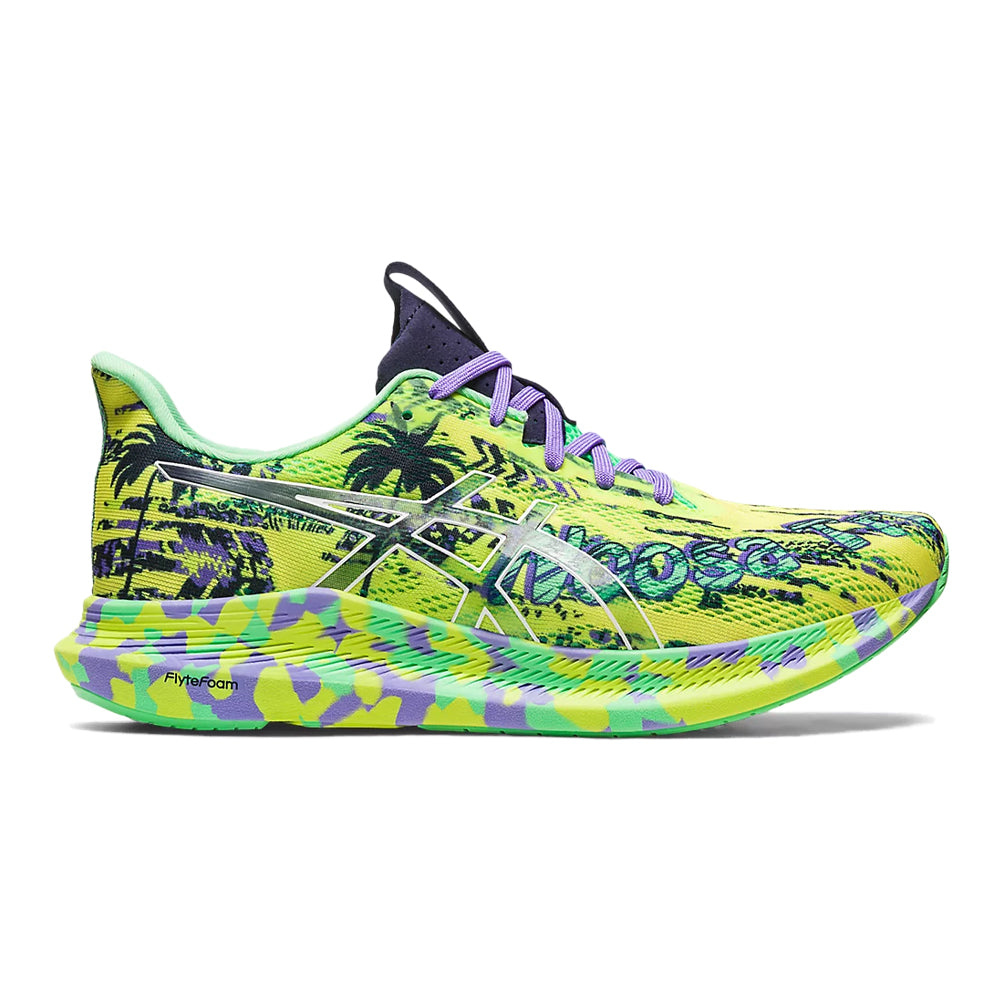 Women's Asics Noosa Tri 14, Safety Yellow/Midnight, 5 B Medium - Skoutley Outdoors LLC