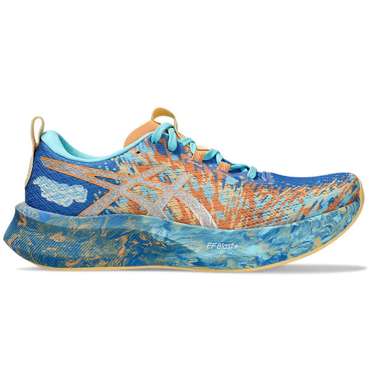 Women's Asics Noosa Tri 16, Nature Blue/Faded Orange, 6.5 B Medium - Skoutley Outdoors LLC
