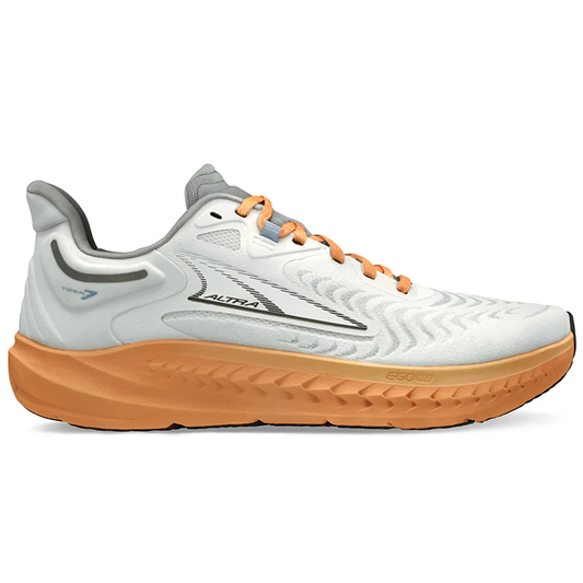 Women's Altra Torin 7, Gray/Orange, 8 B Medium - Skoutley Outdoors LLC