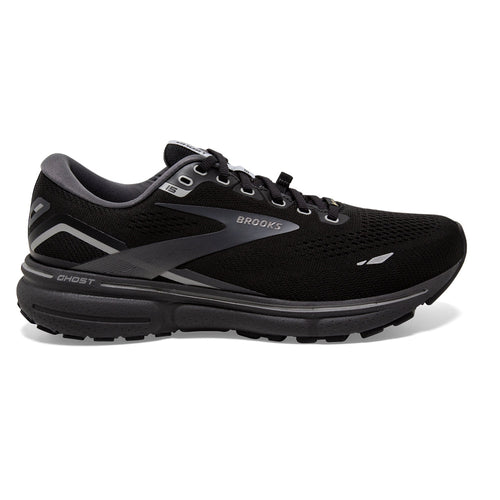 Women's Brooks Ghost 15 GTX, Black/Blackened Pearl/Alloy, 5.5 B Medium - Skoutley Outdoors LLC