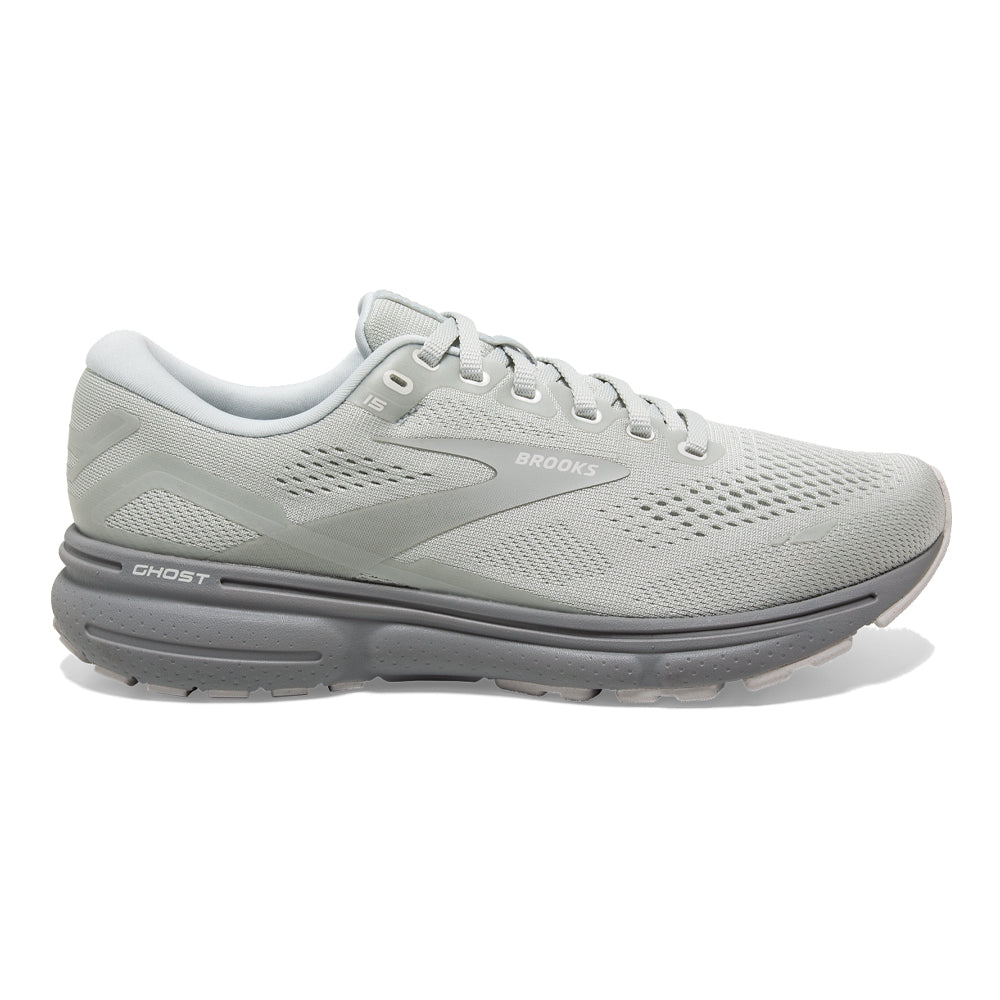 Women's Brooks Ghost 15, Illusion/White, 11.5 B Medium - Skoutley Outdoors LLC