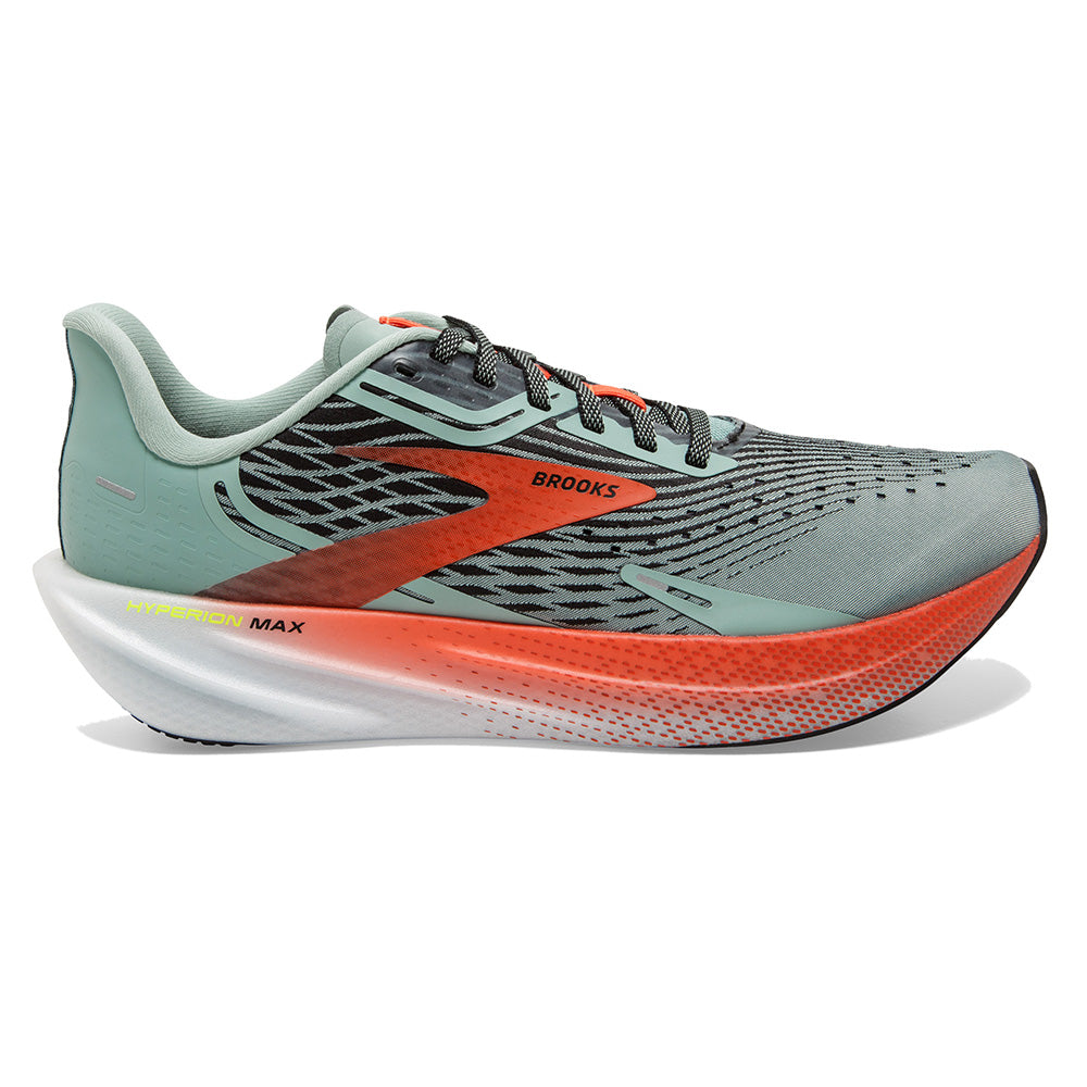 Women's Brooks Hyperion Max, Blue Surf/Cherry/Nightlife, 7 B Medium - Skoutley Outdoors LLC