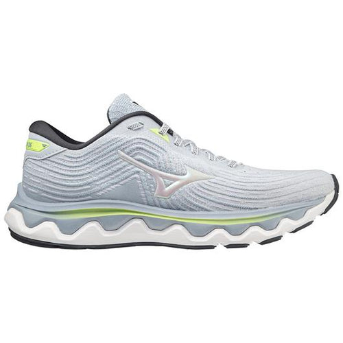 Women's Mizuno Wave Horizon 6, Heather/White, 6 B Medium - Skoutley Outdoors LLC