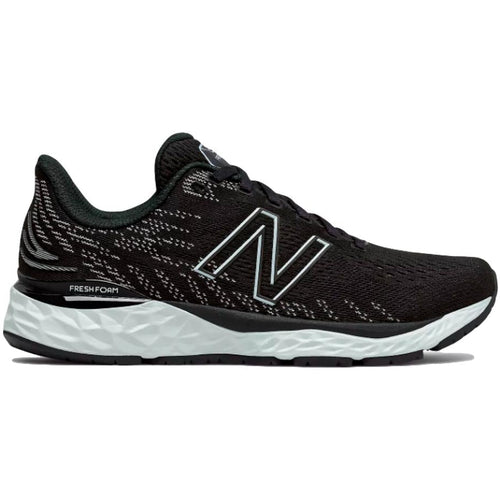 Women's New Balance Fresh Foam 880 v11, Black/Star Glo, 5 B Medium - Skoutley Outdoors LLC