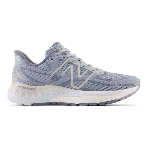 Women's New Balance Fresh Foam X 880v13, Light Arctic Grey/Arctic Grey, 6.5 B Medium - Skoutley Outdoors LLC