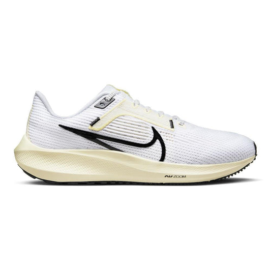 Women's Nike Pegasus 40, White/Black-Coconut Milk, 7 B Medium - Skoutley Outdoors LLC