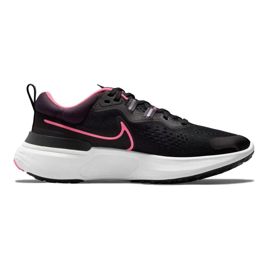 Women's Nike React Miler 2, Black/Hyper Pink-Cave Purple, 6.5 B Medium - Skoutley Outdoors LLC