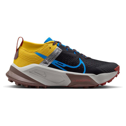 Women's Nike Zegama, Black/LT Photo Blue-Vivid Sulfur, 7 B Medium - Skoutley Outdoors LLC