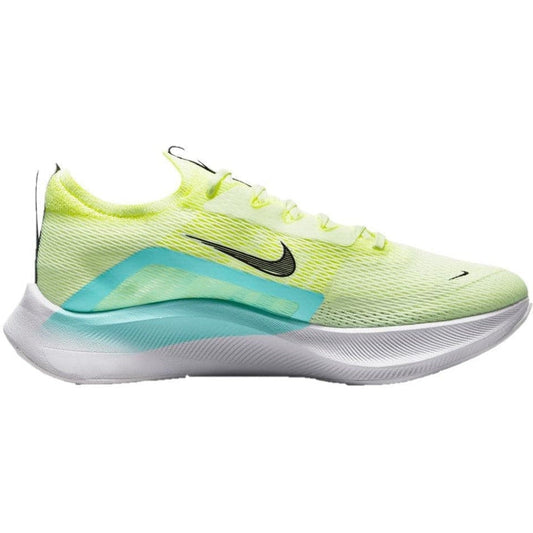 Women's Nike Zoom Fly 4, Barely Volt/Black-Dynamic Turq-Volt, 8.5 B Medium - Skoutley Outdoors LLC