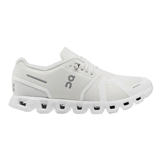 Women's On Cloud 5 Undyed, Undyed-White/White, 9.5 B Medium - Skoutley Outdoors LLC