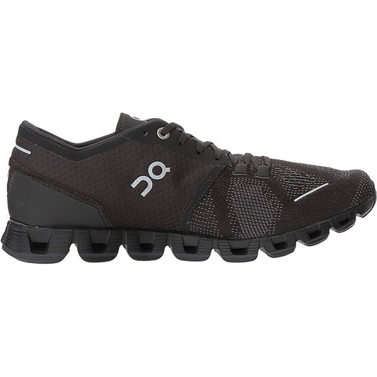 Women's On Cloud X, Black/Asphalt, 6.5 B Medium - Skoutley Outdoors LLC