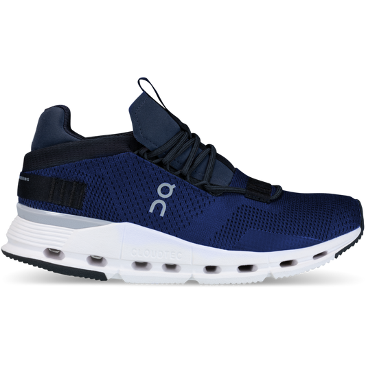 Women's On Cloudnova, Navy/White, 6.5 B Medium - Skoutley Outdoors LLC