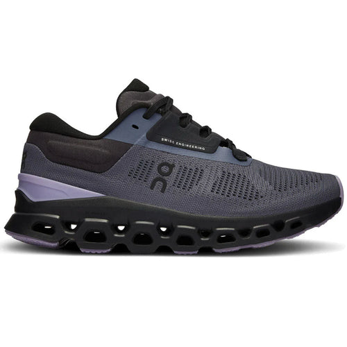 Women's On Cloudstratus 3, Metal/Wisteria, 6 B Medium - Skoutley Outdoors LLC