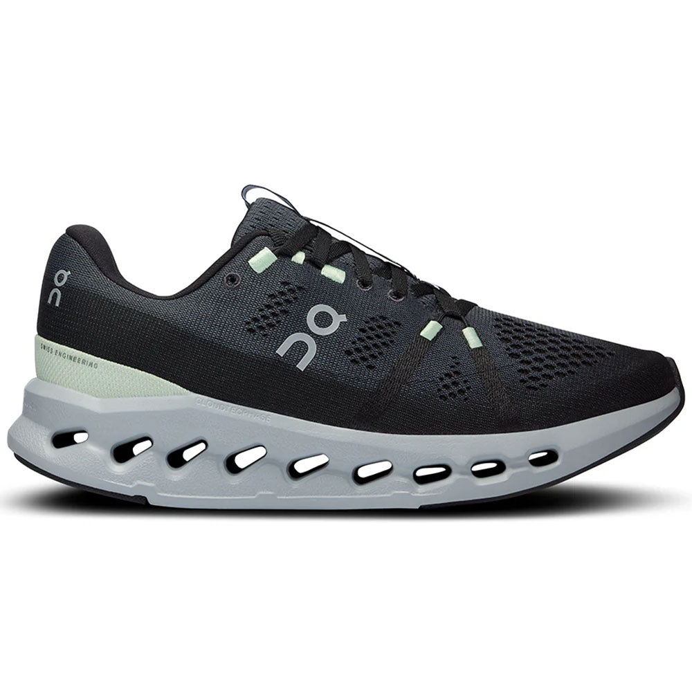 Women's On Cloudsurfer, Iron/Glacier, 7 B Medium - Skoutley Outdoors LLC