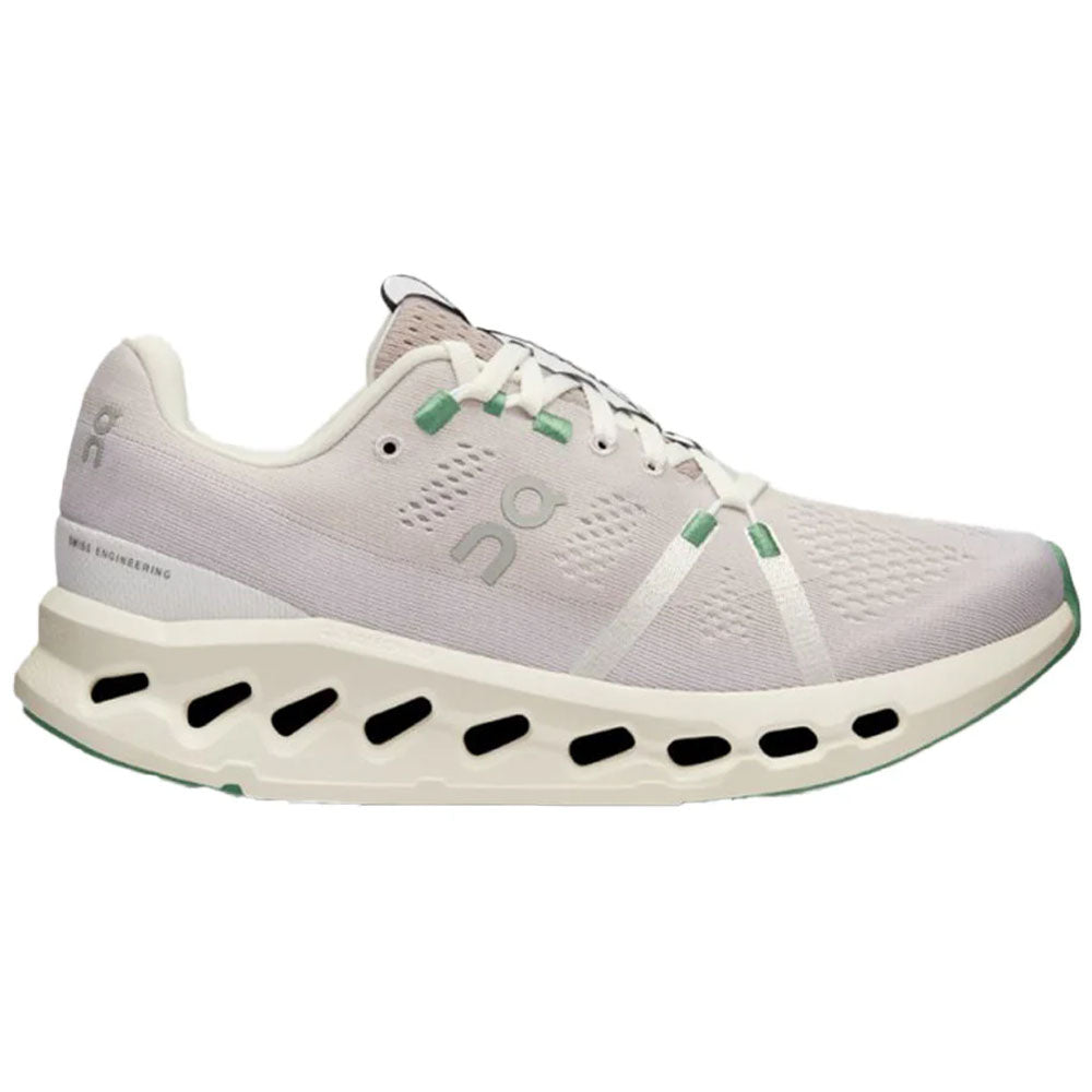 Women's On Cloudsurfer, Pearl/Ivory, 6.5 B Medium - Skoutley Outdoors LLC