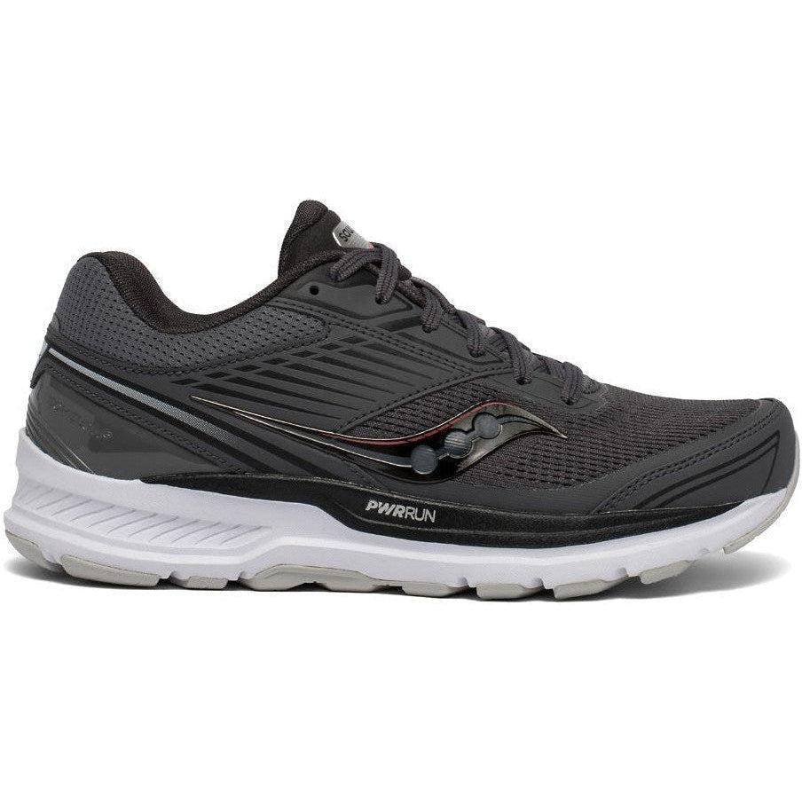 Women's Saucony Echelon 8, Charcoal/Cherry, 5 B Medium - Skoutley Outdoors LLC