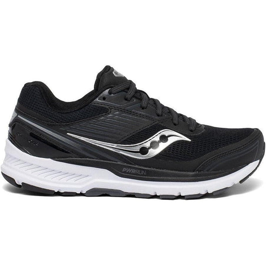 Women's Saucony Echelon 8, Black/White, 5.5 B Medium - Skoutley Outdoors LLC