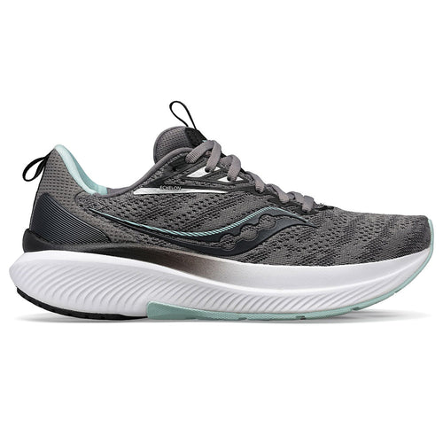 Women's Saucony Echelon 9, Charcoal/Ice, 7.5 B Medium - Skoutley Outdoors LLC