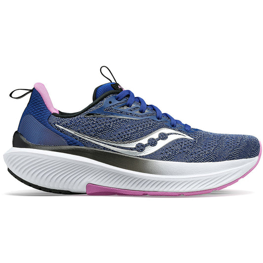 Women's Saucony Echelon 9, Indigo/Grape, 7.5 B Medium - Skoutley Outdoors LLC