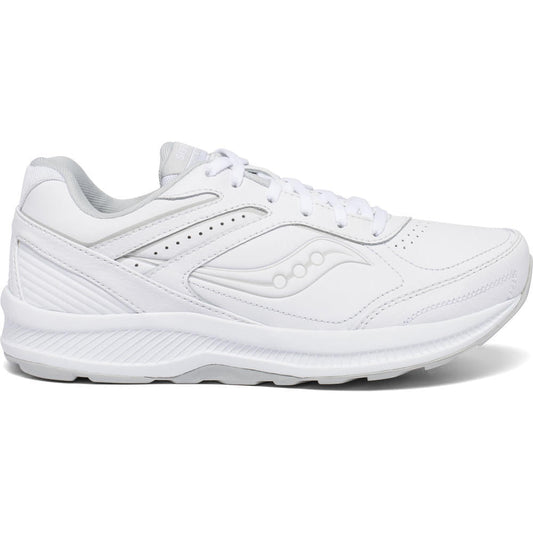 Women's Saucony Echelon Walker 3, White, 8 B Medium - Skoutley Outdoors LLC