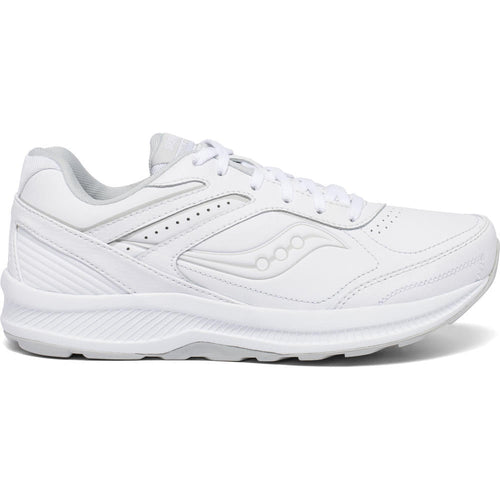 Women's Saucony Echelon Walker 3, White, 8 B Medium - Skoutley Outdoors LLC