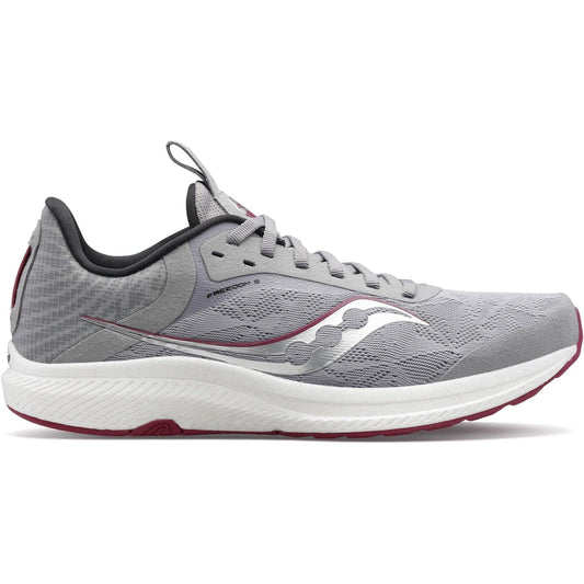 Women's Saucony Freedom 5, ALLOY/QUARTZ, 8 B Medium - Skoutley Outdoors LLC
