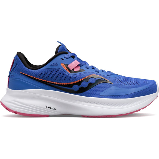 Women's Saucony Guide 15, Blue Raz/Zest, 5 B Medium - Skoutley Outdoors LLC